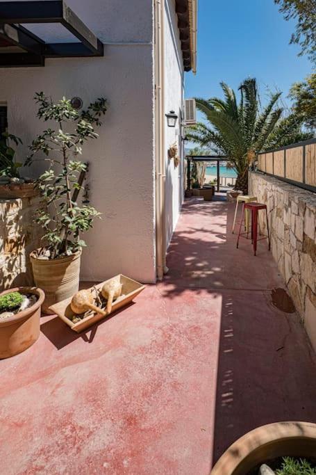 Sea And Sun Metaxy Mas, Brand-New, Beachfront ! خانيا المظهر الخارجي الصورة